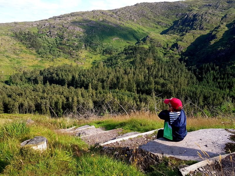 Randonnée guidée avec des enfants Irlande