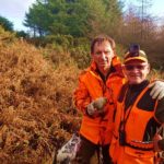 Hunting with friends in Ireland